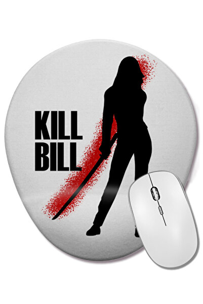 BASKI DÜNYASI Οβάλ ποντίκι με υποστήριξη καρπού Kill Bill