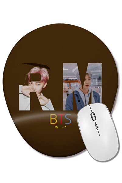 BASKI DÜNYASI RM Bts Army GIFT University Mouse Pad oval cu suport pentru înc...