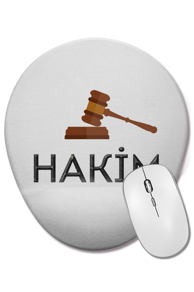 BASKI DÜNYASI Οβάλ ποντίκι με υποστήριξη καρπού για το νόμο