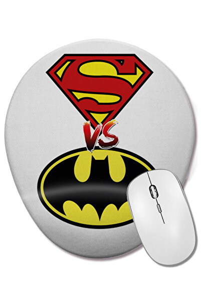 BASKI DÜNYASI Μπάτμαν εναντίον Σούπερ Χόμπερ Οβάλ Μάους Παντ με Στήριγμα Καρπού