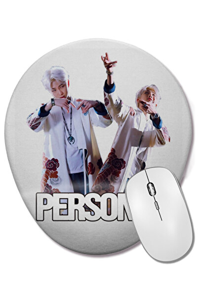 BASKI DÜNYASI Mouse Pad oval Rm Persona cu suport pentru încheietura mâinii