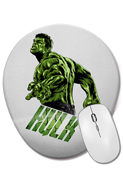 BASKI DÜNYASI Mouse Pad oval cu suport pentru încheietura mâinii Infectado