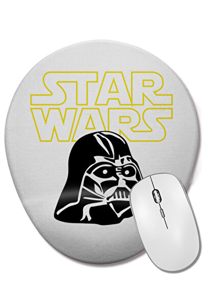 BASKI DÜNYASI Star Wars - Οβάλ ποντίκι με υποστήριξη καρπού Darth Vader