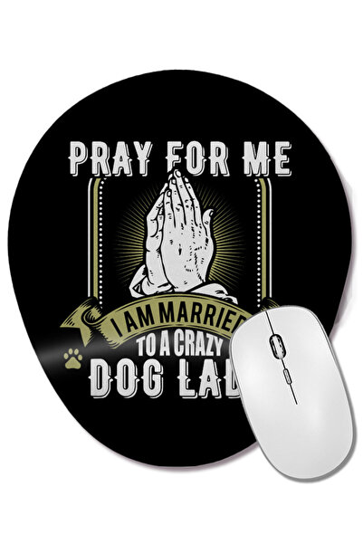 BASKI DÜNYASI Αστείο μαξιλάρι ποντικιού με οβάλ σχήμα με στήριγμα καρπού, με ...