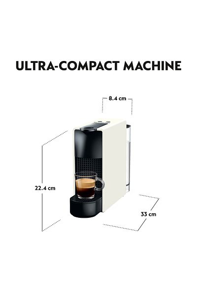 Nespresso Ol Essenza Mini - White Plain Design