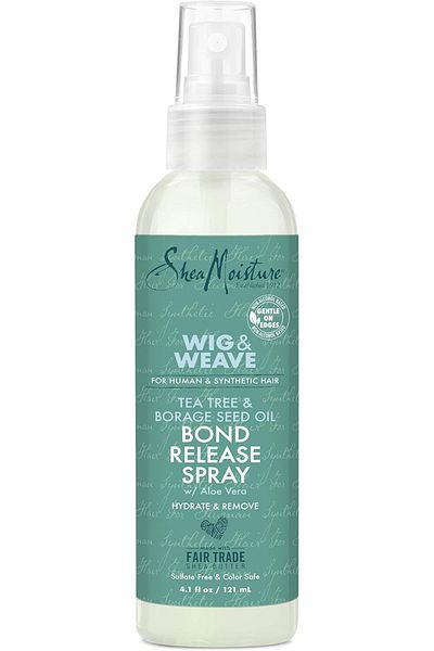 Shea Moisture SHEA MOISTURE Bond Release Hair Spray for Wig and Weave, Tea Tree and Borage Seed, Alcohol Free