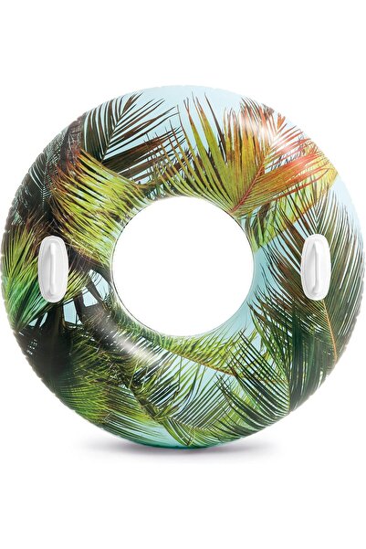 Intex 97 cm Patterned Bagel with Handle - Fabbatoys