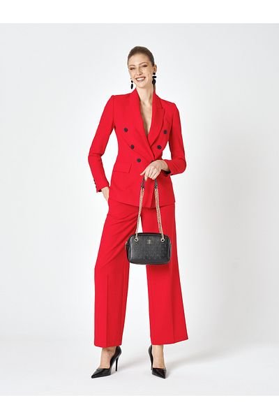 Pierre Cardin Geantă neagră de umăr pentru femei 05PO25Y1994