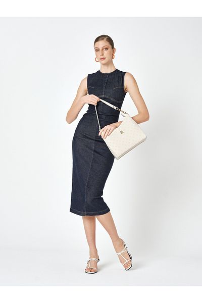 Pierre Cardin Geantă de umăr pentru femei Vanilla 05PO25Y2019