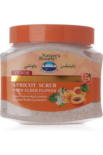 Nature's Bounty كريم سنفرة للوجه و الجسم من خلاصة حبيبات المشمش 600جرام
