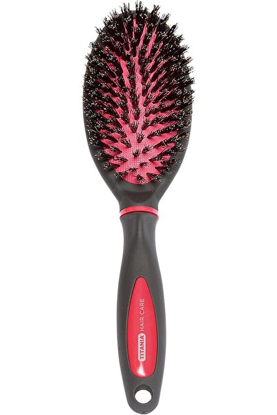 TİTANİA فرشاة الشعر الهوائية تيتانيا 1381، أسود/وردي