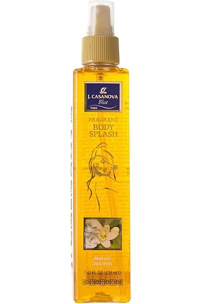 Casanova Blue Body Spray Jasmine scent, 235 ml