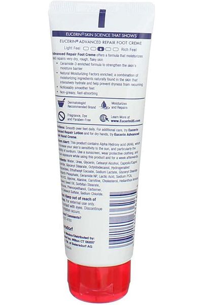 Eucerin Advanced Repair Foot Creme 85g