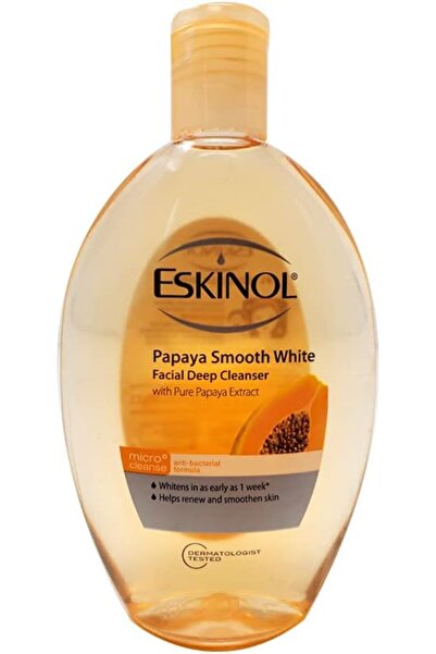 Eskinol Facial Cleanser 225ml Papaya (442156) --- اسكينول غسول وجه بابايا 225مل