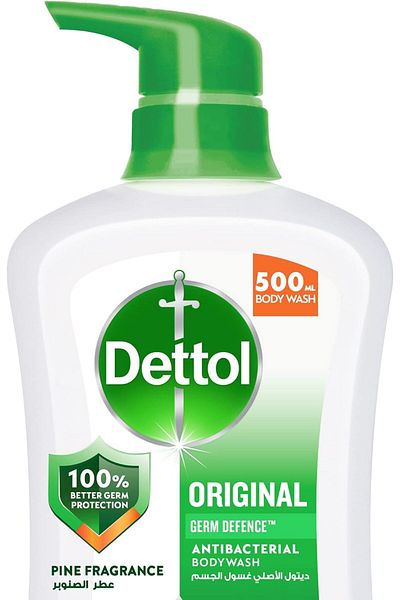 Dettol Original Shower Gel & Body Wash, Pine Fragrance for Effective Germ Protection & Personal Hygi