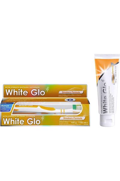 White Glo Whitening Toothpaste Smokers Formula, 100 ml