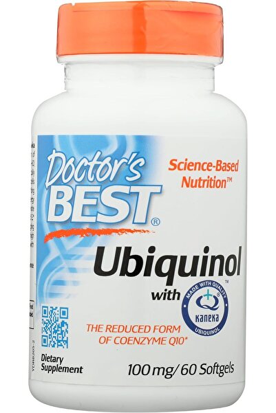 Doctor's Best أفضل دواء يوبيكوينول مع كانيكا 100 مجم - 60 كبسولة هلامية