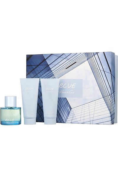 Kenneth Cole BLUE (M) EDT 100ML + 100ML ASB + 100ML HAIR & BODY SHAMPOO SET