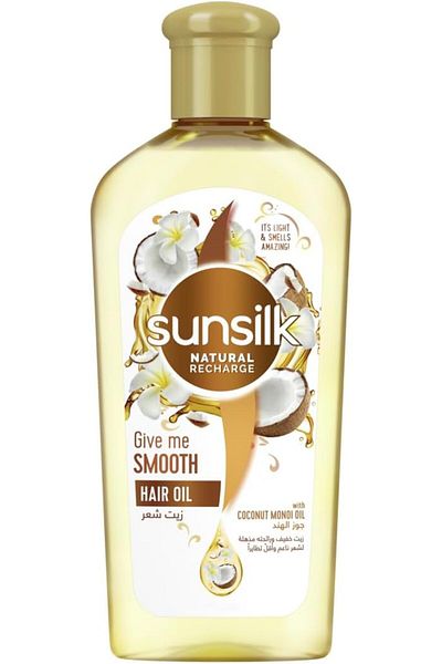 Sunsilk Natural Recharge Smoothness Hair Oil, 250ml
