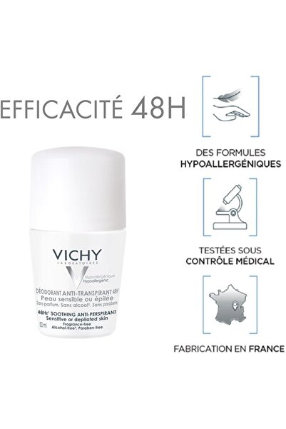 Vichy Deo Sensitive Roll On 50 ml
