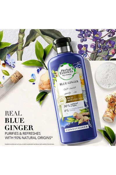 Herbal Essences Bio:Renew Purify Micellar Water and Blue Ginger Conditioner,400ml