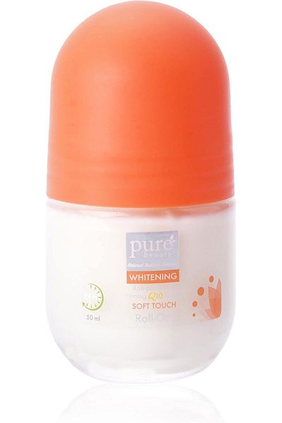 PURE BEAUTY Pure Beauty Soft Touch Roll-On Whitening Antiperspirant Q10 Serum