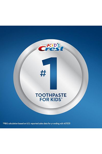 CREST For Kids Fluoride Toothpaste, 50Ml