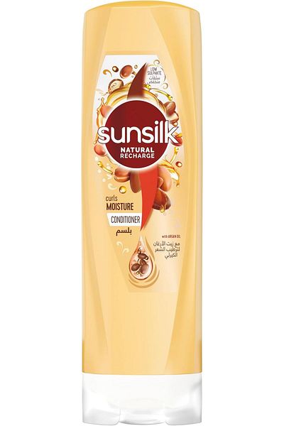 Sunsilk Conditioner For Deep Nourishment & Curl Definition with Argan Oil, 24hr Fragrance 350ml