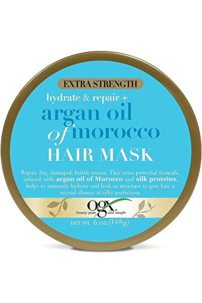 OGX Extra Strength Hydrate Repair + Argan Oil of Morocco Hair Mask Deep Moisturizing Conditioning Tr