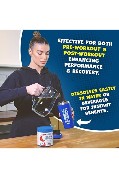 applied nutrition Creatine Monohydrate Micronized, Cherry & Apple, 250 Gm