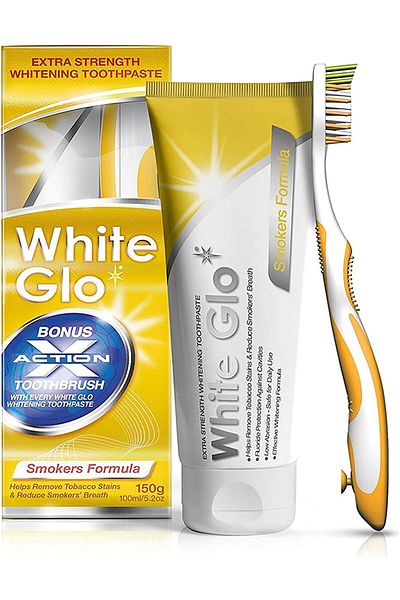 White Glo Whitening Toothpaste Smokers Formula, 100 ml