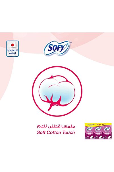 sofy Sofy Daily Pads Unscented (2+1 Free)