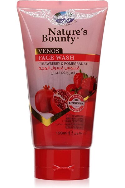 Nature's Bounty غسول الوجه بالفراولة والرمان 150 مل