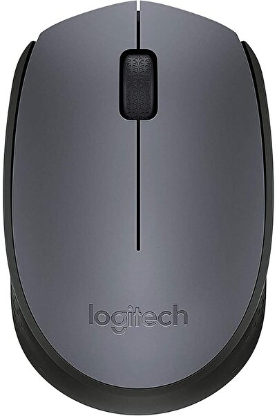 logitech ماوس لاسلكي M170، 2.4 جيجا هرتز مع مستقبل USB صغير، تتبع بصري، بطارية ليثيوم تدوم 12 شهرًا