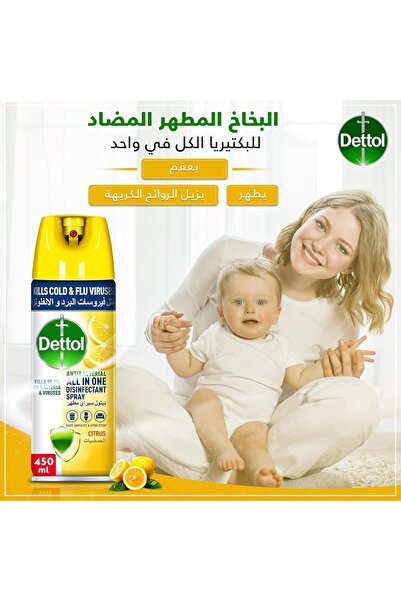 Dettol Antibacterial All in One Disinfectant Spray Effective Germ Protection & Personal Hygiene, Kil