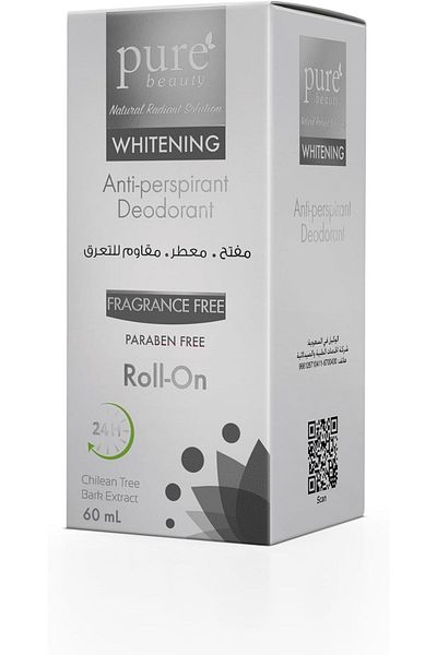 PURE BEAUTY Pure Beauty Roll On Deodorant For Unisex - 60 Ml