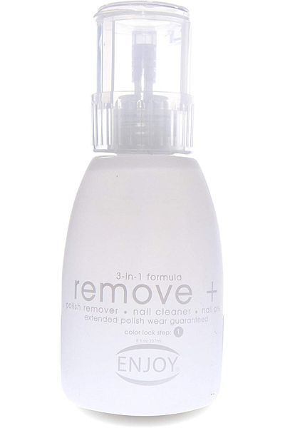Enjoy Nail Polish Remover, White, 237 ml