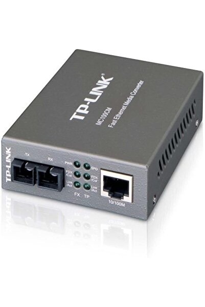 TP-LINK MC100CM RJ45 to 100M Multi-mode Media Converter (10/100Mbps, Upto 1.2 Miles)
