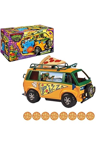 Teenage Mutant Ninja Turtles :شاحنة توصيل البيتزا Mutant Mayhem Fire من Playmates Toys