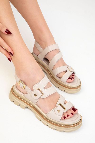 SOHO Beige Women's Sandals 20264