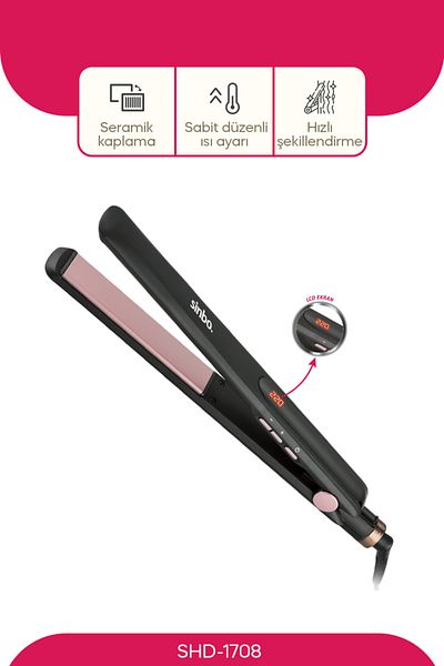 Sinbo Shd-1708 Digital Hair Straightener