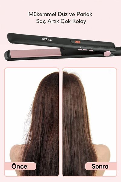 Sinbo Shd-1708 Digital Hair Straightener