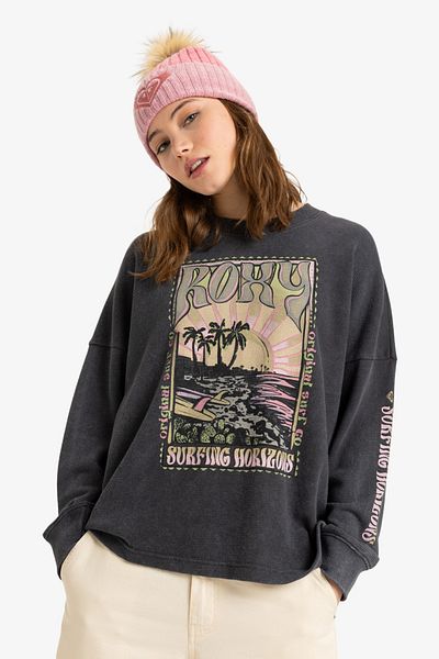 Roxy Dámské tričko s krátkým rukávem s vaflovou texturou