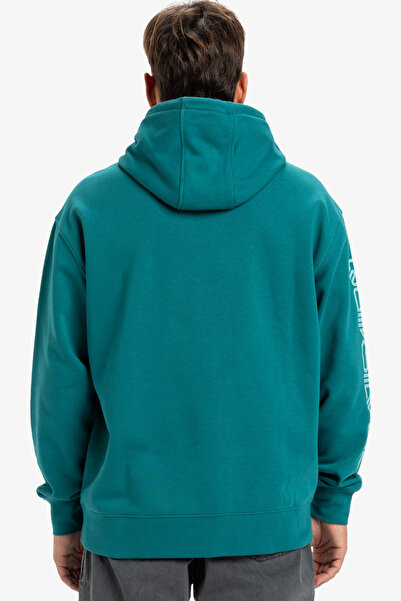 Quiksilver Herren-Pullover-Hoodie – bequemer Schnitt, mehrfarbig, Baumwoll-Polyester-Mischgewebe