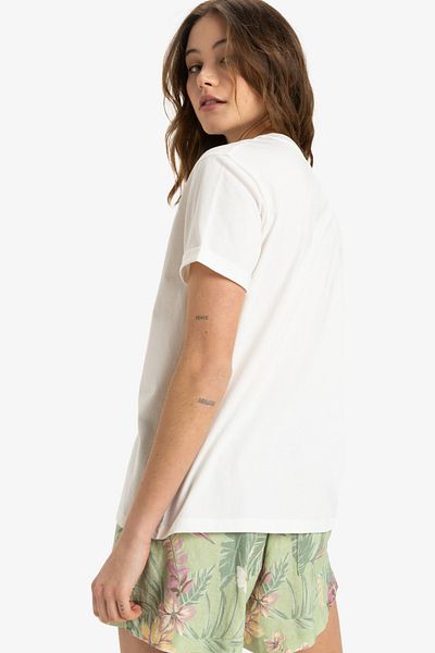 Roxy Kurzarm-T-Shirt – Damen, 100 % Bio-Algodon [140 g/m2]