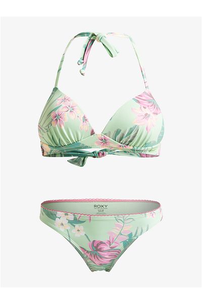 Roxy FOAM GREEN COASTAL BREEZE Bikini-Set für Damen und Mädchen