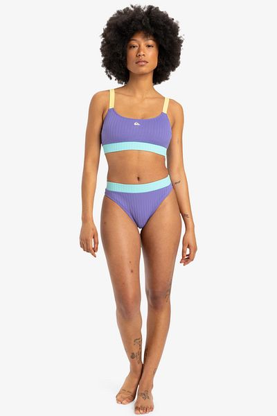 Quiksilver Bikinioberteil mit vollständiger Abdeckung für Frauen. Features enthalten:, Kollektion: Global Heat Kollektion