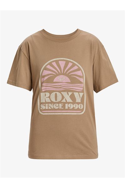 Roxy Kurzarm-T-Shirt – Damen, 100 % Bio-Algodon-Stoff