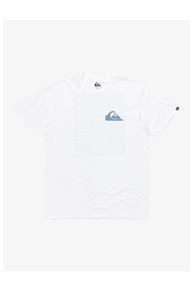 Quiksilver Ανδρικό T-Shirt - Λευκό