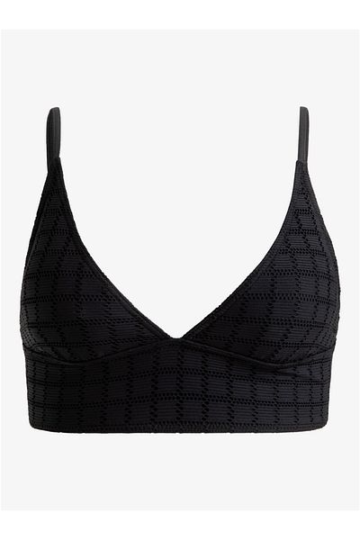 Roxy Anthracite Women/Girls Bikini Top